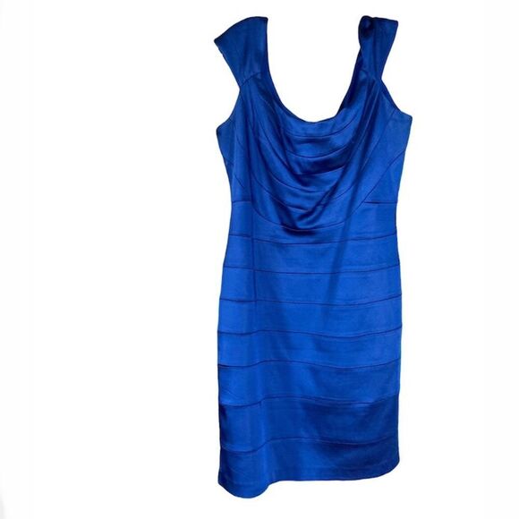 Suzi Chin Cocktail Dress w/ Cap Sleeves - Picture 1 of 6